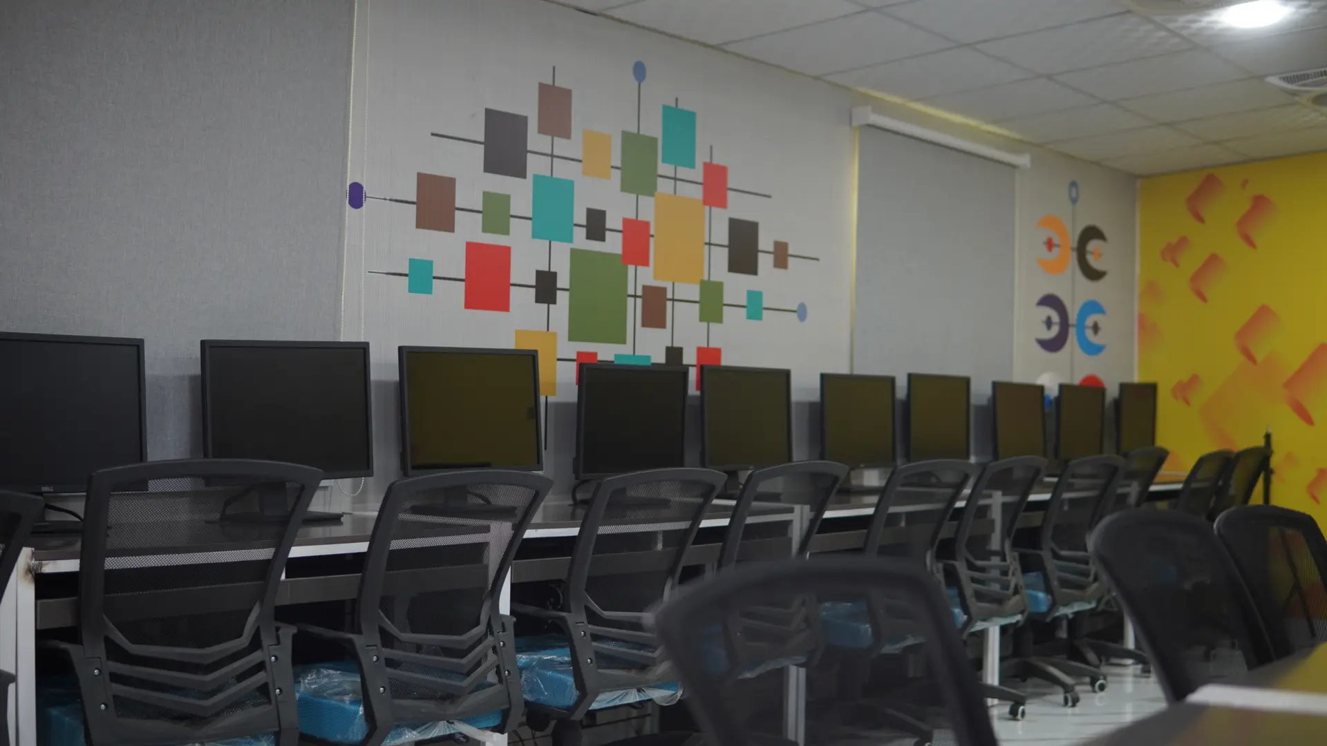 Interior view of the AISD IT innovation center