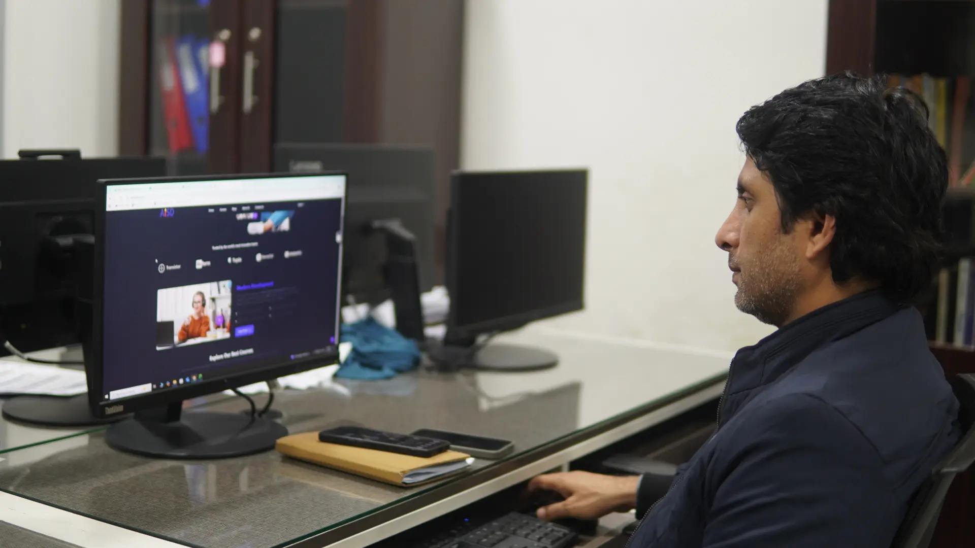 AISD student practicing web development